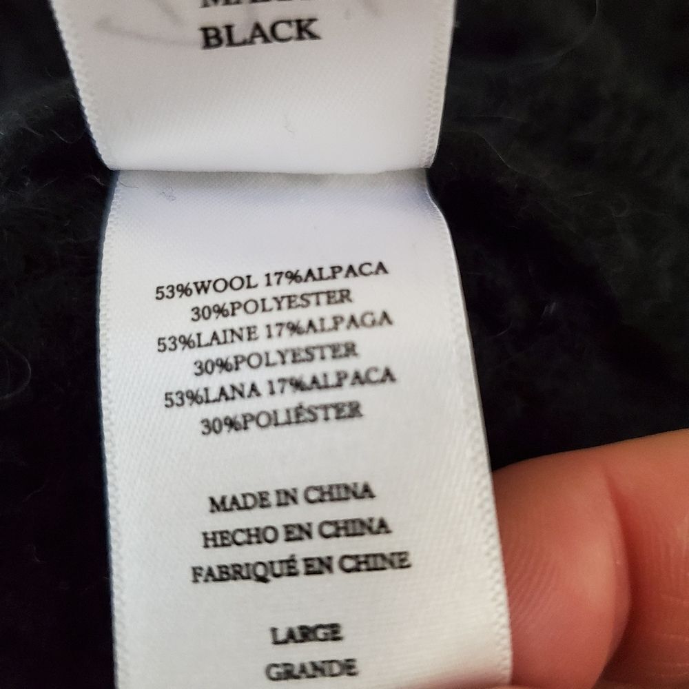 Rails Mara Sweater size Large in Black - NEW NWT - image 12